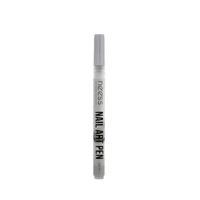 NESS Nail Art Pen pisak do zdobienia paznokci Srebrny 2452 3,8ml