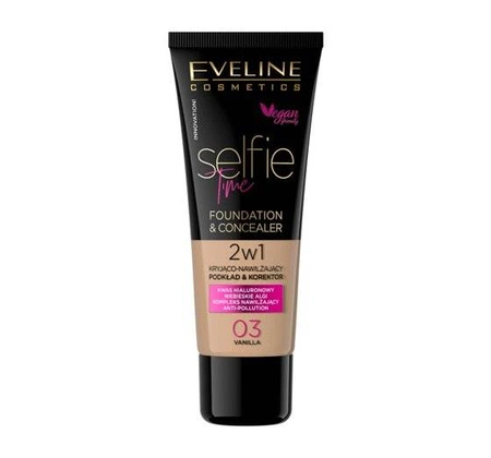 EVELINE Selfie Time podkład 03 Vanilla 30ml