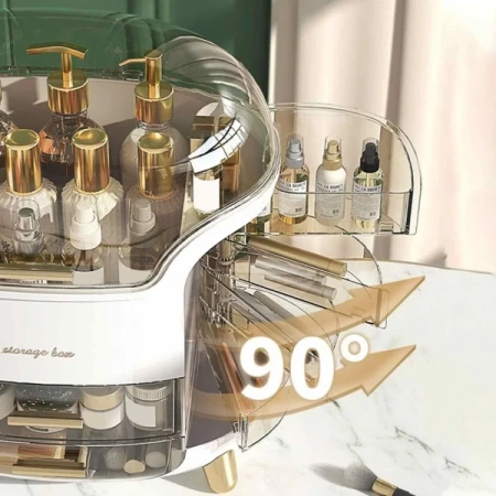 ECARLA organizer szkatułka na kosmetykii zestaw XL wielopoziomowy CB34