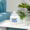 YANKEE CANDLE Home Inspiration Średnia świeca w słoiku SOFT COTTON 340g