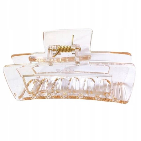 ECARLA spinka-klamra do włosów duża prostokąt SP191