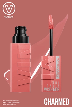 MAYBELLINE Super Stay Vinyl Ink pomadka do ust 100 Charmed 4,2ml