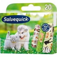 SALVEQUICK plastry opatrunkowe Animal Planet 20szt
