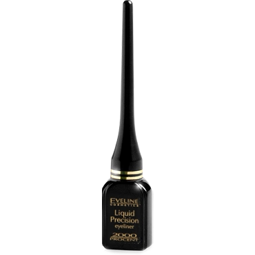 EVELINE Liquid Precision eyeliner 2000 procent Black 4ml
