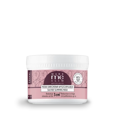 LIRENE Make Me Slim Anticellulite maska do ciała wyszczuplająca siarczkowa 200g