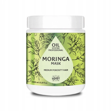 RONNEY Oil System Medium Porosity maska Moringa 1000ml 