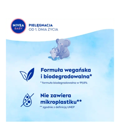 NIVEA Baby Nowa Formuła płyn do mycia ciała Łagodna Kąpiel 500ml