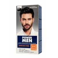 JOANNA Men farba 3w1 01 Black 30g