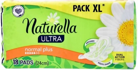 Naturella Camomile Ultra podpaski normal plus 18szt