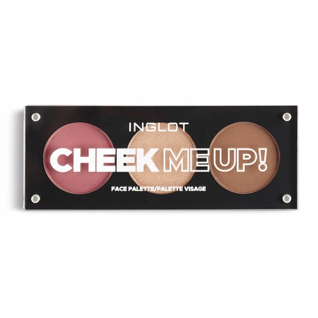 INGLOT paleta do konturowania Cheek me up 7g