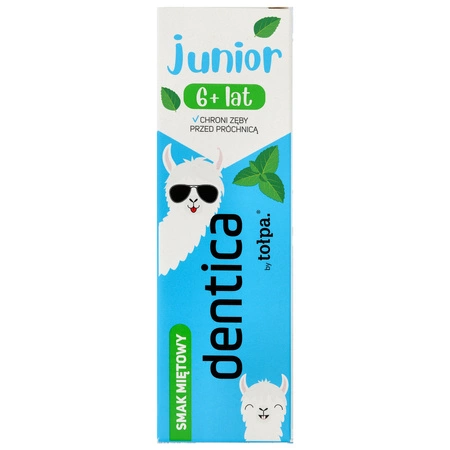 TOŁPA Dentica Junior pasta do zębów miętowa 6+ lat 50ml