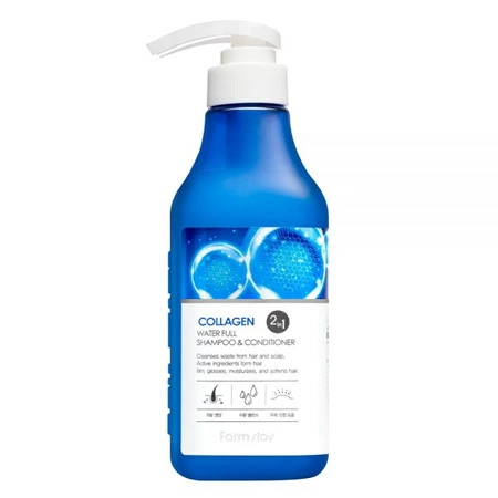 FARMSTAY Collagen 2w1 szampon z odżywką 530ml