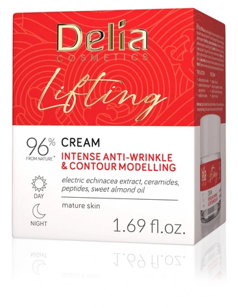 DELIA Lifting krem do twarzy modelująco-przeciwzmarszczkowy 50ml