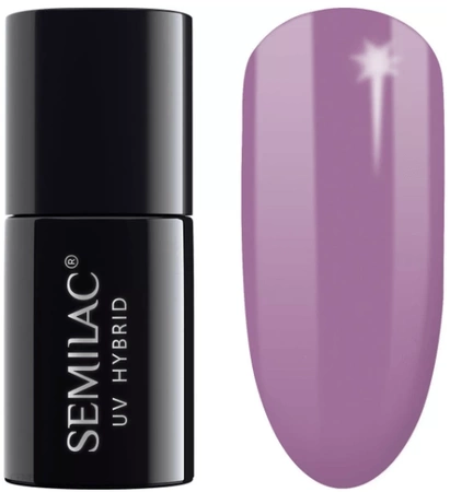 SEMILAC Allure lakier hybrydowy 010 Pink&Violet 7ml