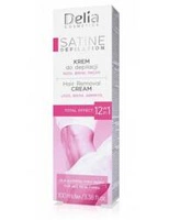 DELIA Satine Depilation krem do depilacji 12w1 Total Effect 100ml
