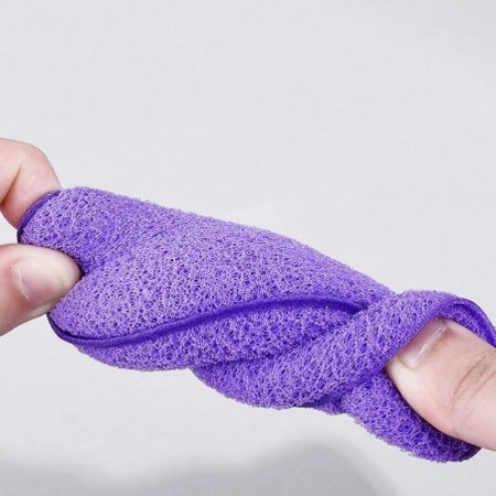 ECARLA gąbeczka do mycia twarzy na mokro 6,5x11cm 2szt GB19 2szt