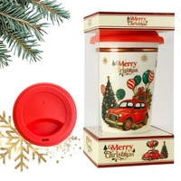 ECARLA kubek świąteczny 400ml + zaparzacz, zestaw w pudełku KB31WZ3