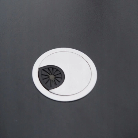 ECARLA biurko gamingowe stolik Czarny STL20CZ