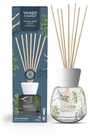 YANKEE CANDLE Reed Diffuser pałeczki zapachowe BAYSIDE CEDAR 100ml