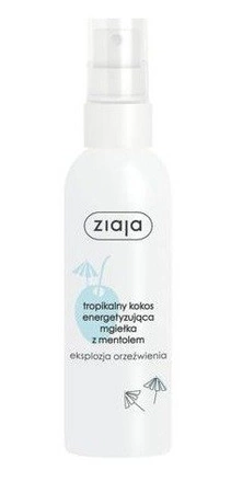 ZIAJA Energetyzująca mgiełka do ciała włosów i twarzy Tropikalny Kokos 90ml
