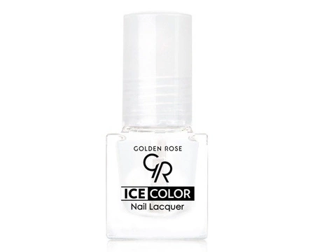 GOLDEN ROSE Ice Color mini lakier do paznokci Clear 6ml