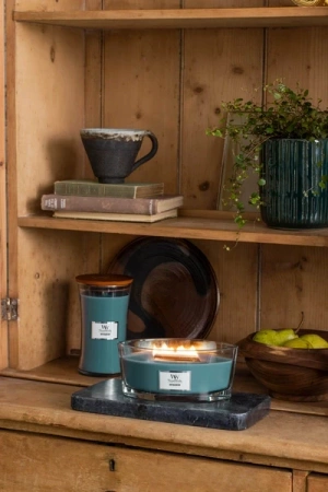 WOODWICK Core Hearthwick świeca w słoiku elipsa ANTIQUARIUM 453g