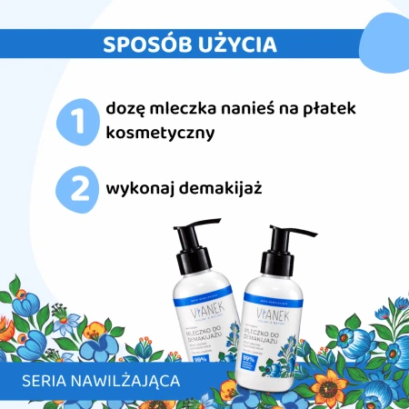 SYLVECO Vianek Nawilżająca mleczko do demakijażu 150ml