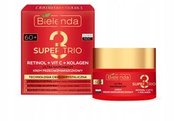 BIELENDA Super Trio krem przeciwzmarszczkowy 60+ 50ml