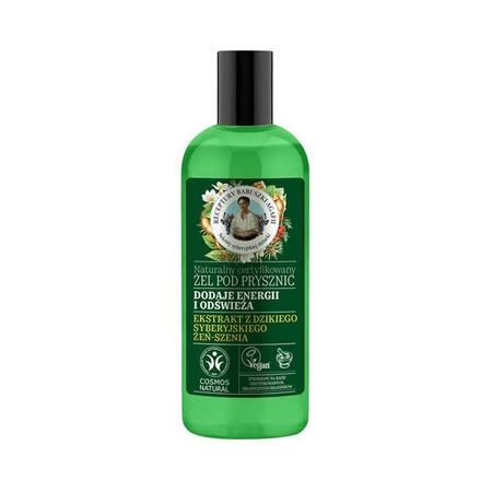 BABUSZKA AGAFIA Zielona żel pod prysznic Odświeżający 260ml