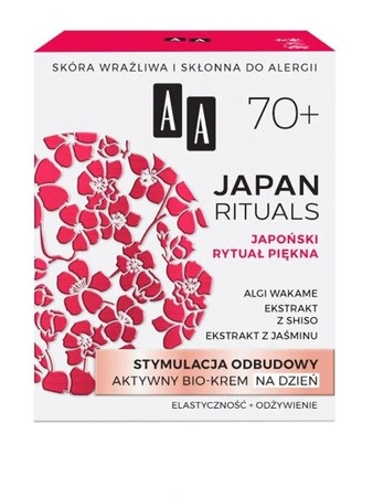 AA Japan Rituals 70+ aktywny bio-krem na dzień 50ml