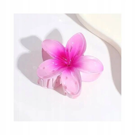 ECARLA spinka-klamra do włosów Kwiat Moana Ombre różowy SP286