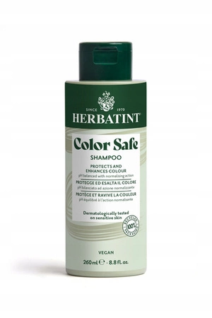 HERBATINT Bio Organic Color Safe szampon do włosów farbowanych 260ml 