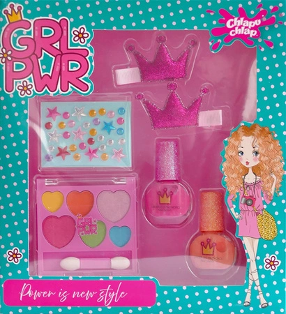 ESTETICA Chlapu Chlap Girl Power zestaw dziecięcy z lakierami