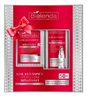 BIELENDA Kolagenowy Stymulator Młodości zestaw do twarzy 50+ (krem 50ml + krem pod oczy 15ml)