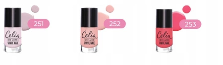 CELIA De Luxe Vinyl Nail lakier do paznokci 251 10ml