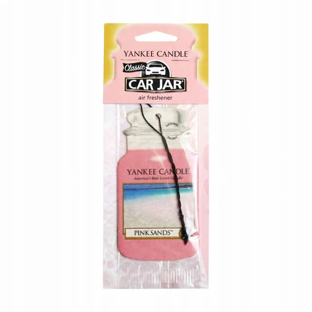 YANKEE CANDLE Car Jar Single zapach do auta Single PINK SANDS 1szt