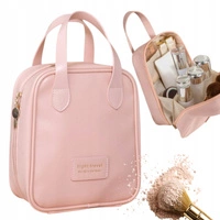 ECARLA kosmetyczka organizer na kosmetyki Różowa KS128R