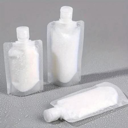 ECARLA zestaw podróżnych pojemniczków, woreczki na kosmetyki AK04 3szt