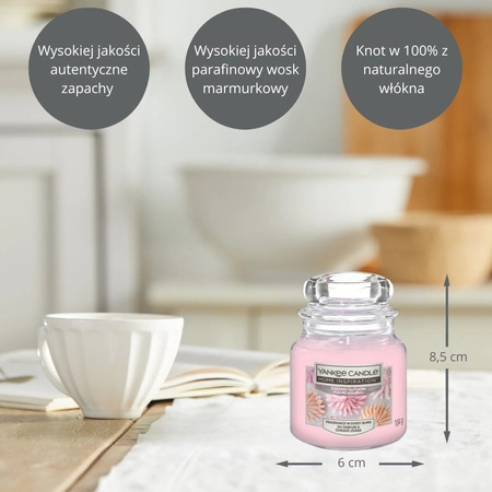 YANKEE CANDLE Home Inspiration Mała świeca w słoiku SUGARED BLOSSOM 104g