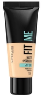 MAYBELLINE Fit Me Matte+Poreless podkład matujący 118 Nude 30ml