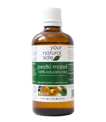 YOUR NATURAL SIDE Olej z pestek Moreli nierafinowany Organic 100ml