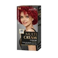 JOANNA Multi Cream Color farba do włosów 34 Intensywna Czerwień