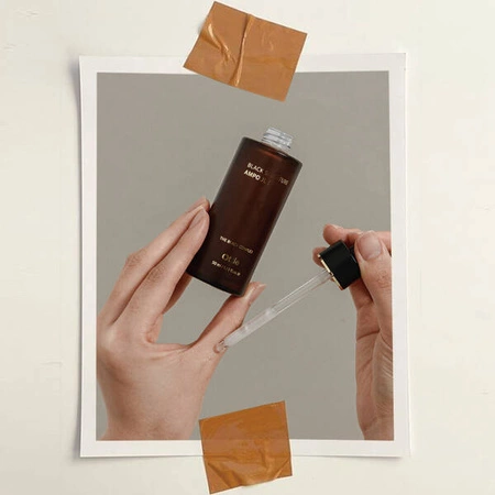 OTTIE Black Signature ampułka do twarzy ze śluzem ślimaka 50ml