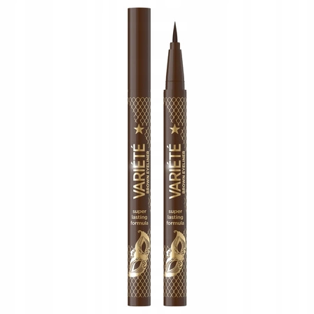 EVELINE Variete wodoodporny eyeliner w pisaku Brown 2g