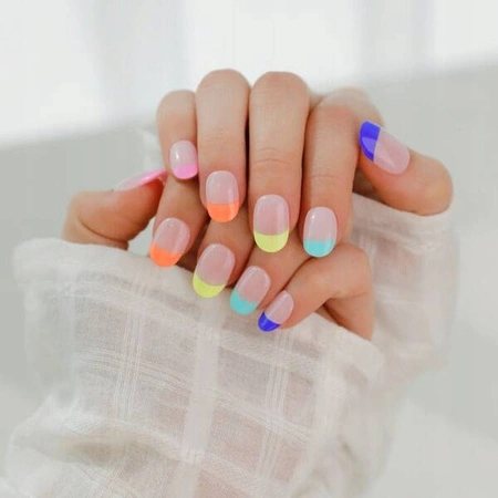 OHORA lakier hybrydowy w naklejce M. French ND-002-G 30szt