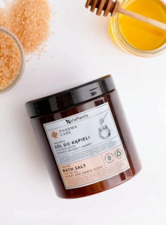 VIS PLANTIS Pharma Care sól do kąpieli Miód Ambra & Czerwona Glinka 800g