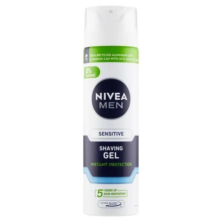 NIVEA Men żel do golenia Sensitive Instant Protection 200ml