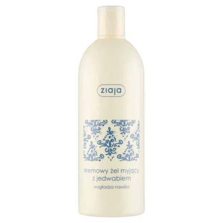 ZIAJA Kremowy żel pod prysznic z jedwabiem 500ml