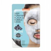 PUREDERM Bubble bąbelkująca maska do twarzy wegańska Charcoal 20g