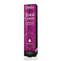 DELIA Total Cover podkład kryjący SPF20 55 25g